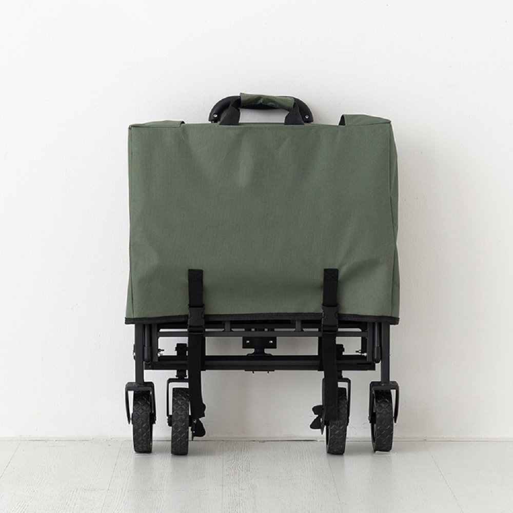 접이식 웨건 대형 캠핑 웨건 카트 수레 중형 5인치