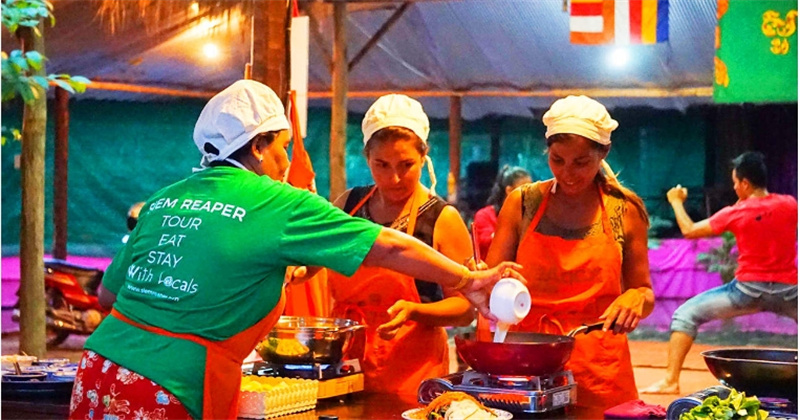 캄보디아 씨엠립 쿠킹 클래스 + 현지 마을 투어 이미지 3