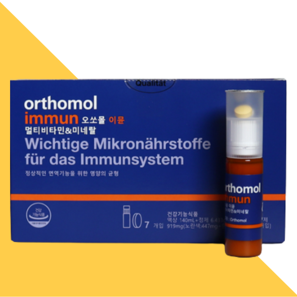 동아제약 오쏘몰 이뮨 멀티비타민 Orthomol 7개입X1개 - 상세 이미지 4