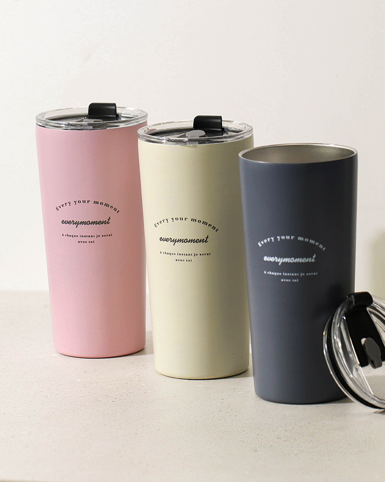 모먼트 스텐 리유저블 차량용 벤티 사이즈 텀블러 600ml