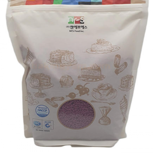 블루베리쿠키크런치 분말가루 누리푸드 엔에프에스 실온 1Kg : 식재온