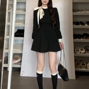 완벽한 결혼의 정석 한이주 한유라 이정혜 리본 원피스 옷 패션 정보 코디 착용 후기 | 사이즈/핏 총정리 - 상품 이미지 2
