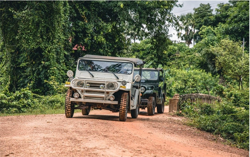캄보디아 씨엠립 시골 프라이빗 지프 투어 이미지 4