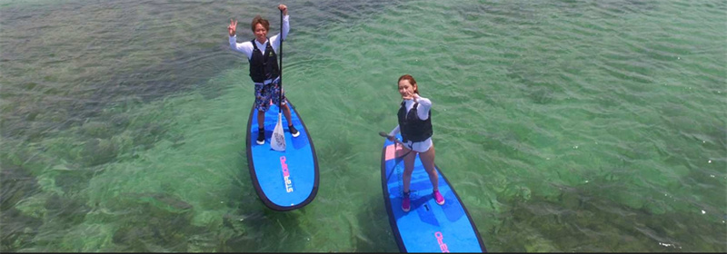 일본 오키나와 모멘바루 해변 SUP 체험 및 무료 촬영 이미지 3