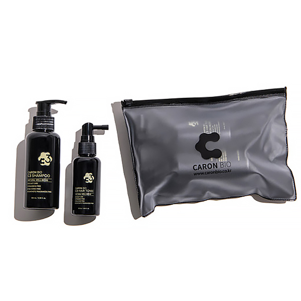 카론바이오 C3 휴대용 키트 샴푸100ml+헤어토닉50ml 모발 두피케어 홈케어 이시영