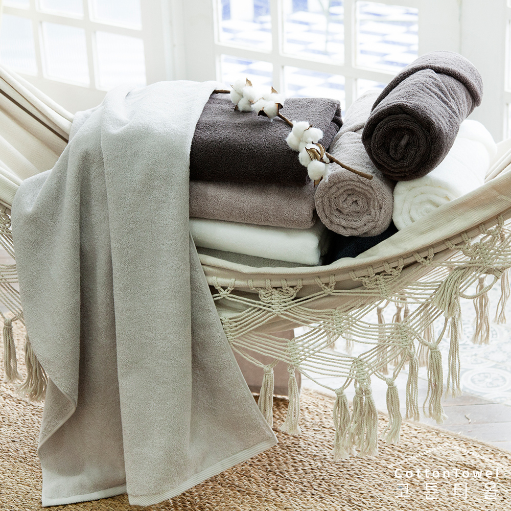 프리미엄 40수 호텔 바스타올 백화점 대형수건 470g 큰수건