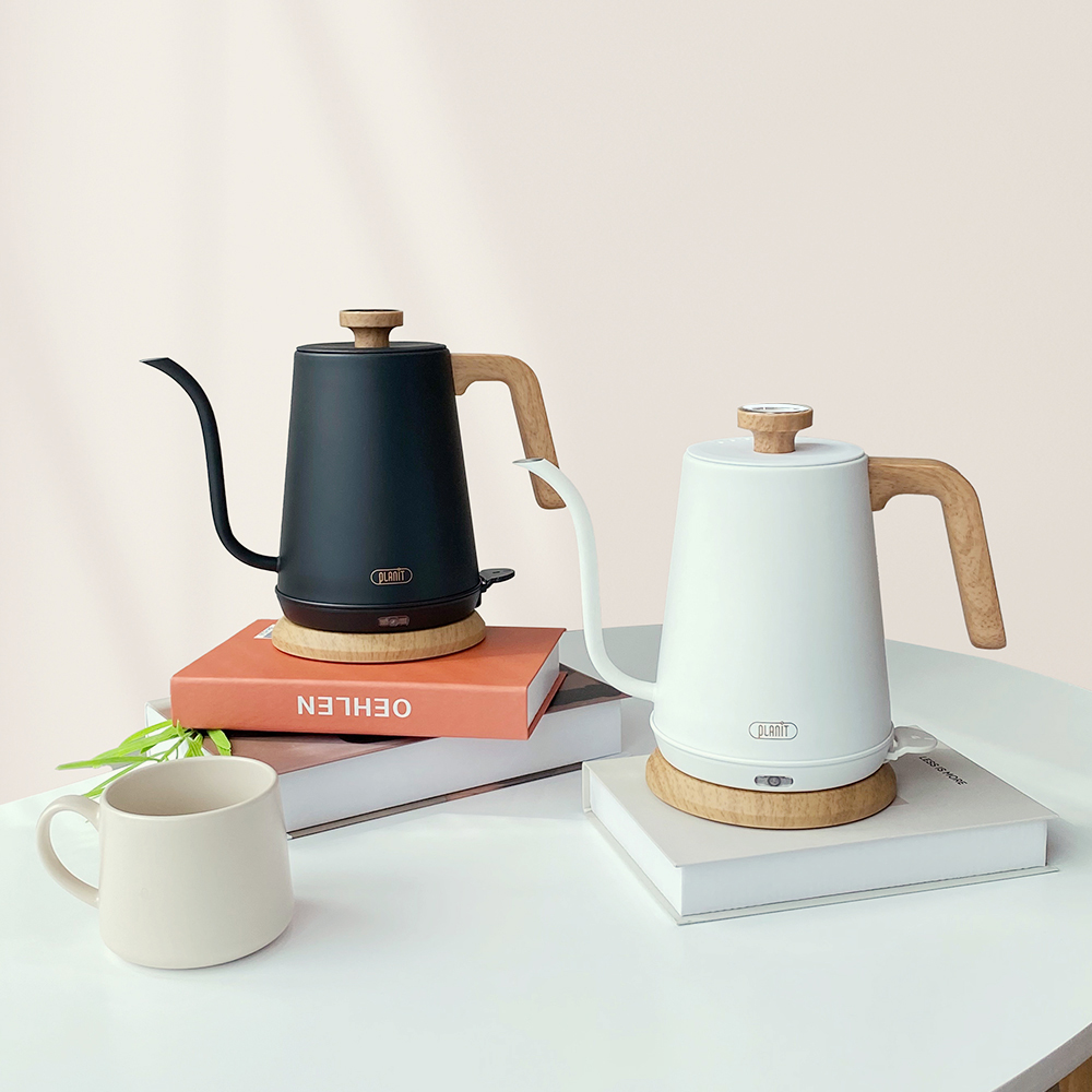 플랜잇 온도조절 드립 티 포트 핸드드립 커피 무선 주전자 지니 템프 PEC-NX7