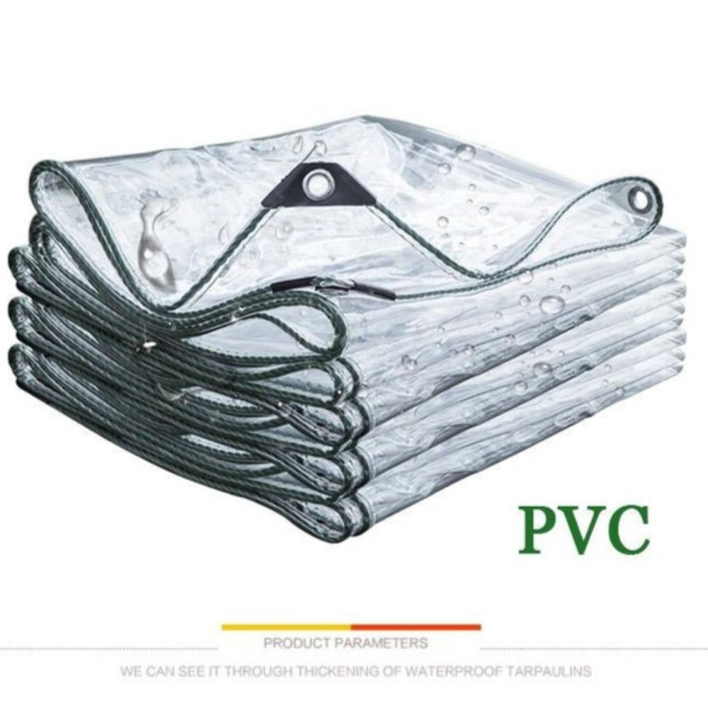 두꺼운 바람막이 비닐 방풍 방한 우풍차단 PVC 비닐막 테라스 텐트 방수 투명 천막 대형 - 상세 이미지 2