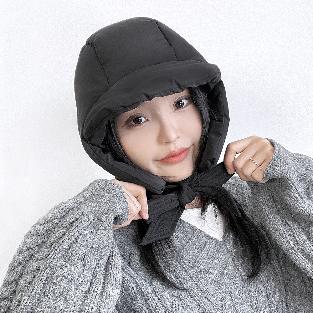 에트니 패딩 남녀공용 겨울 방한 바라클라바 귀도리모자