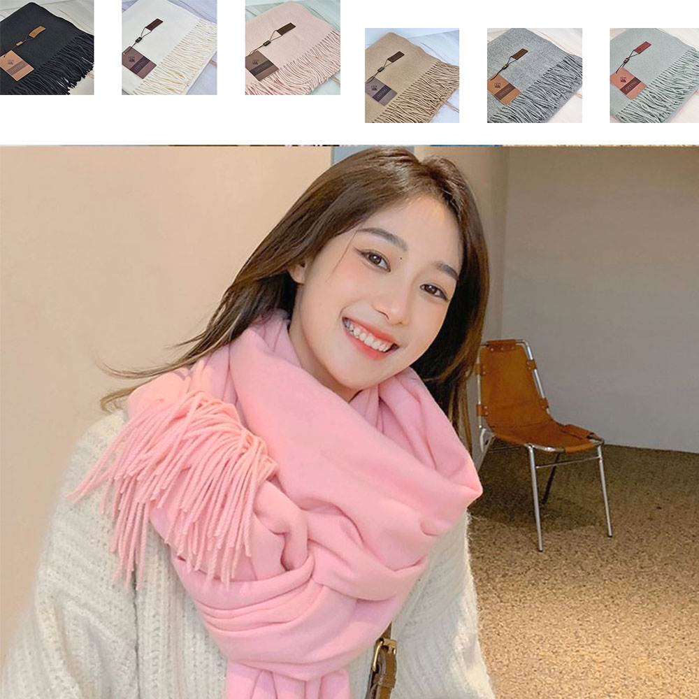 여성 패션 목도리 따스한 겨울 여자 간절기 외출 롱머플러 제품 이미지