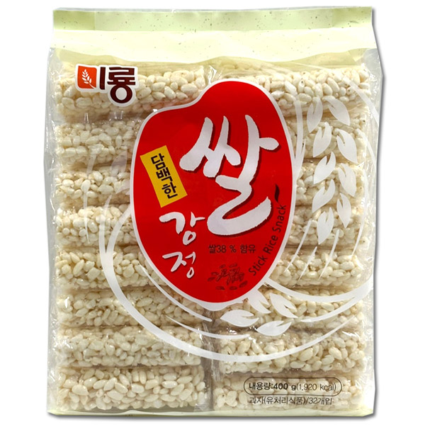 미룡 담백한 쌀강정 대용량 수입 과자 400g - 메인 이미지