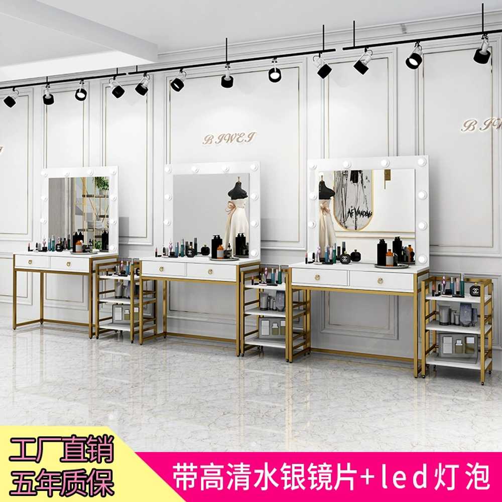 웨딩샵 화장대 메이크업화장대 스튜디오 조명 거울 80cm - 상세 이미지 5