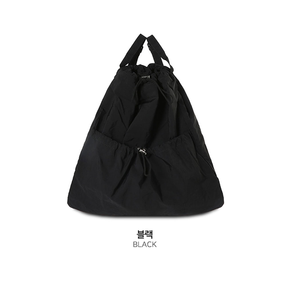 초경량 가벼운 스트링 백팩 대학생 여대생 엄마 나들이 외출 여행 백팩 등에매는 가방 - 상세 이미지 2