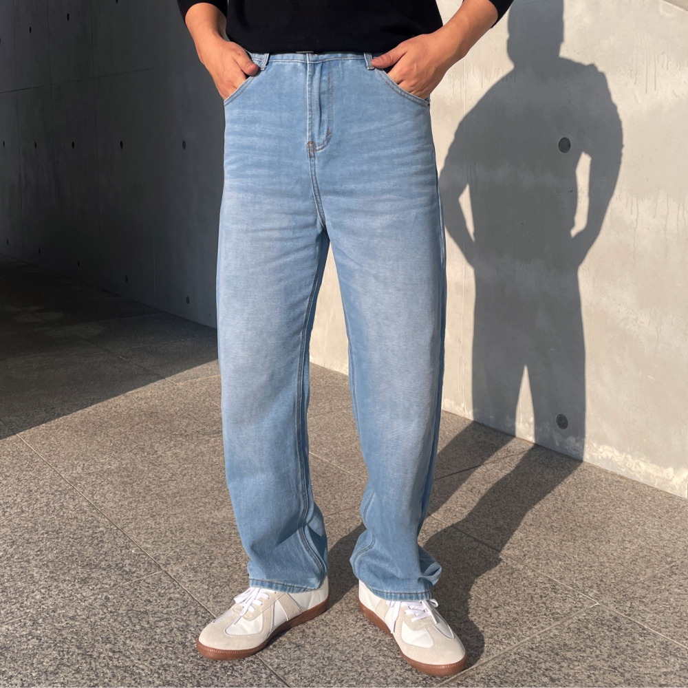 남자흑청바지 남자통청바지 남자연청바지 이미지 2