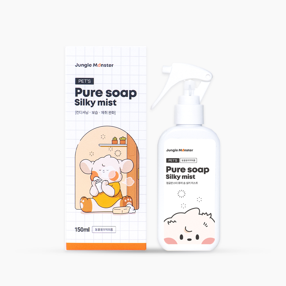 정글몬스터 퓨어솝 실키 미스트 강아지 애견 고양이 털 엉킴방지 보습 영양... 솔직 후기 | 실제 사용자 리뷰 총정리 - 대표 이미지