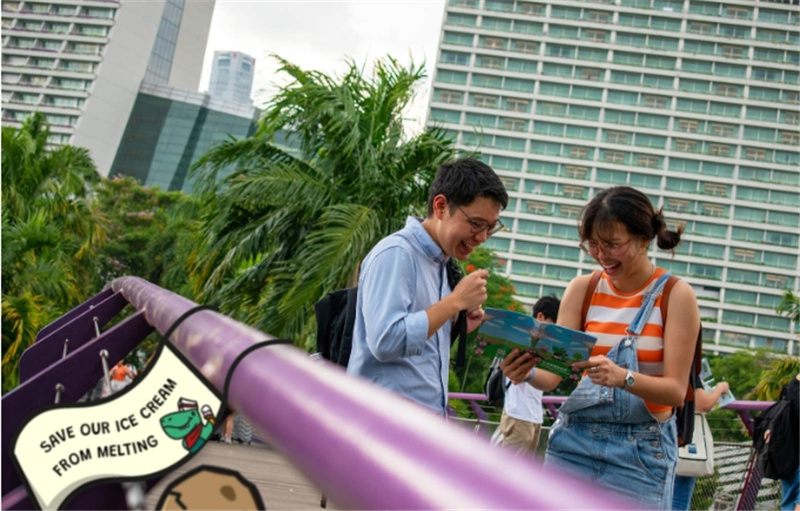 싱가포르  마리나 베이 퍼즐 풀기 어드벤처 이미지 3