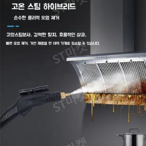 고온 스팀해빙기 고압 분사기 살균 세척 빈대제거 퇴치 진드기 2600W ... 개봉기 | 실사용 후기 - 상품 이미지 4