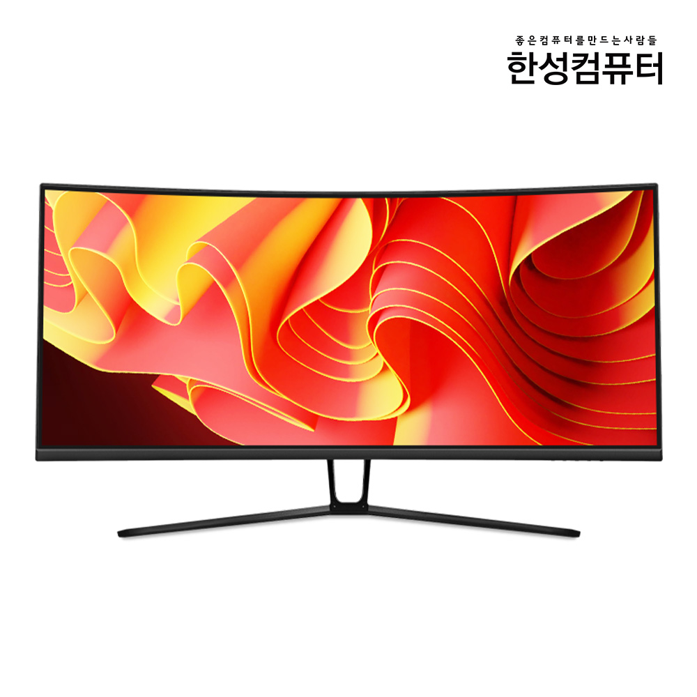 한성컴퓨터 TFG34Q10WB 1500R 21:9 울트라와이드 WQHD 커브드 게이밍 리얼 120Hz 모니터 86~87cm(34인치), 일반 - 상세 이미지 2