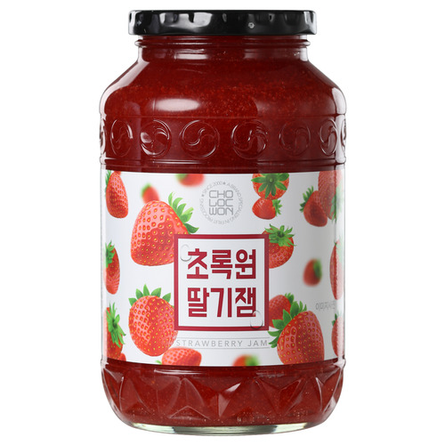 초록원 딸기잼 1kg 과일 스프레드 쨈 토스트 - 상세 이미지 2