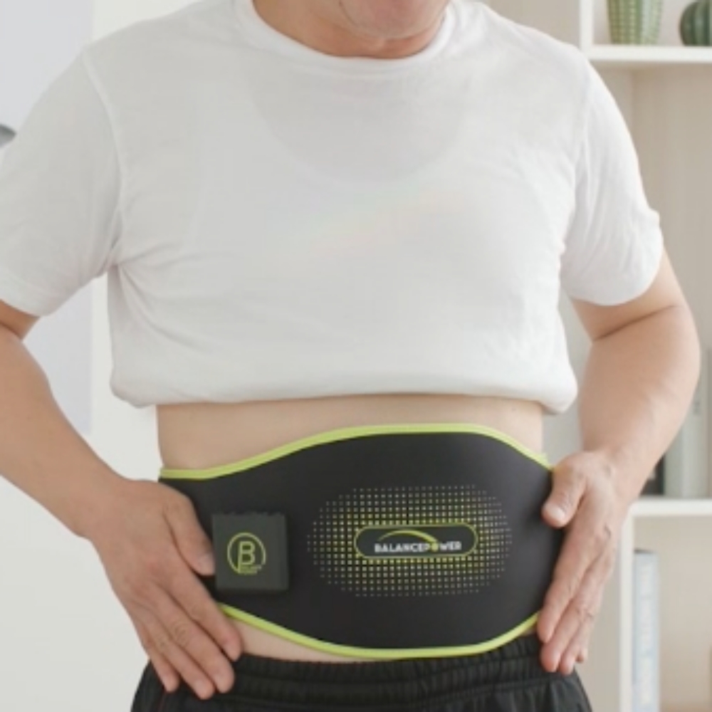무선 마이가 뱃살강타 복부 안마기 EMS 마사지기 뱃살빼기 온열 복근운동 벨트마사지 - 상세 이미지 4