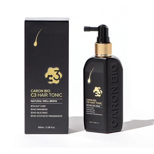 카론바이오 C3 헤어 토닉 100ml 모발 두피케어 홈케어 이시영