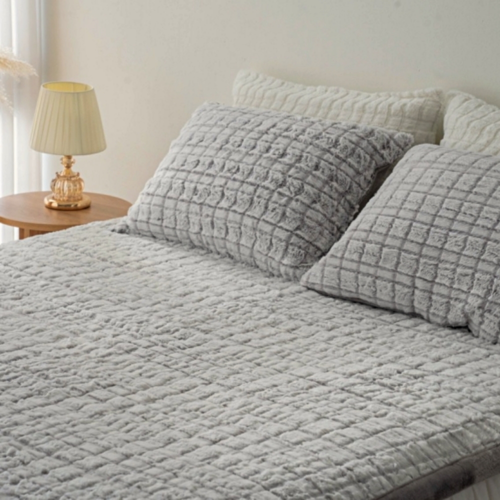 겨울패드 10mm 풀달 극세사 라지킹패드 이불 침대 패드