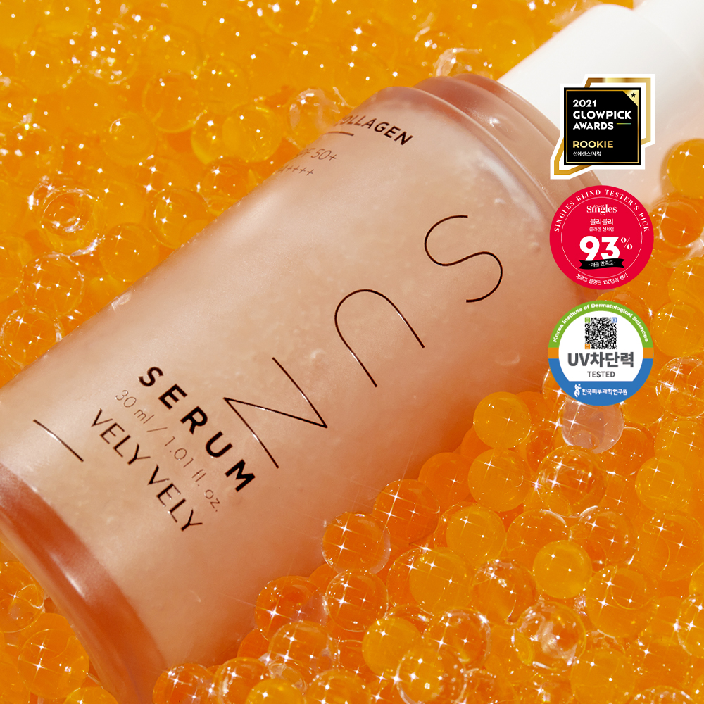 블리블리 콜라겐 탄력 캡슐 선세럼 30ml 자외선차단제 SPF50+PA++++ - 상세 이미지 2