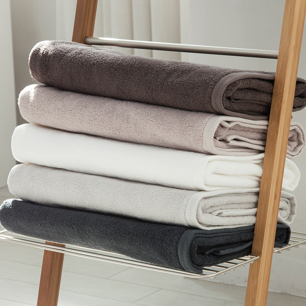 프리미엄 40수 호텔 바스타올 백화점 대형수건 470g 큰수건