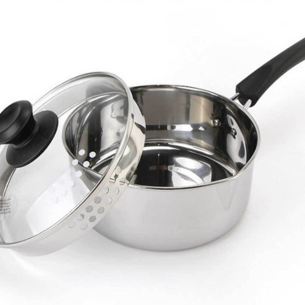 스텐 면삶는냄비 인덕션 파스타 오뎅탕 냄비 국수 육수 멀티팟 18cm - 상세 이미지 3
