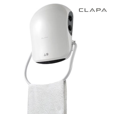 클래파 3단계 온도조절 생활방수 자동온도조절 동파방지 벽걸이형 욕실 화장실 베란다 온풍기