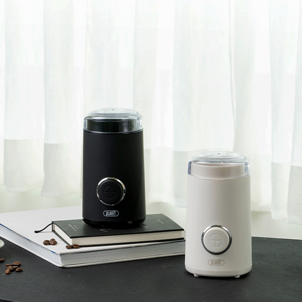 플랜잇 가정용 휴대용 커피 원두 전동 그라인더 맷 PGR-001 이미지 2