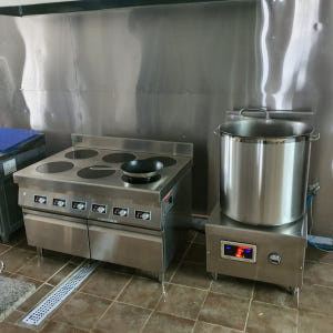 업소용인덕션 낮은렌지 웰치 육수 대형 대용량 국 탕 고화력 식당 주방 급... 개봉기 | 실사용 후기 - 상품 이미지 4