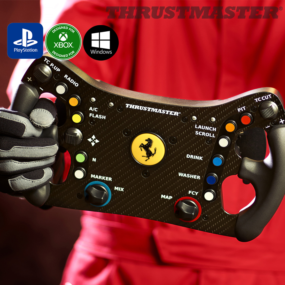 트러스트마스터 Ferrari 488 GT3 WHEEL ADDON (PS5/PS4/XBOX/PC 지원) - 상세 이미지 4