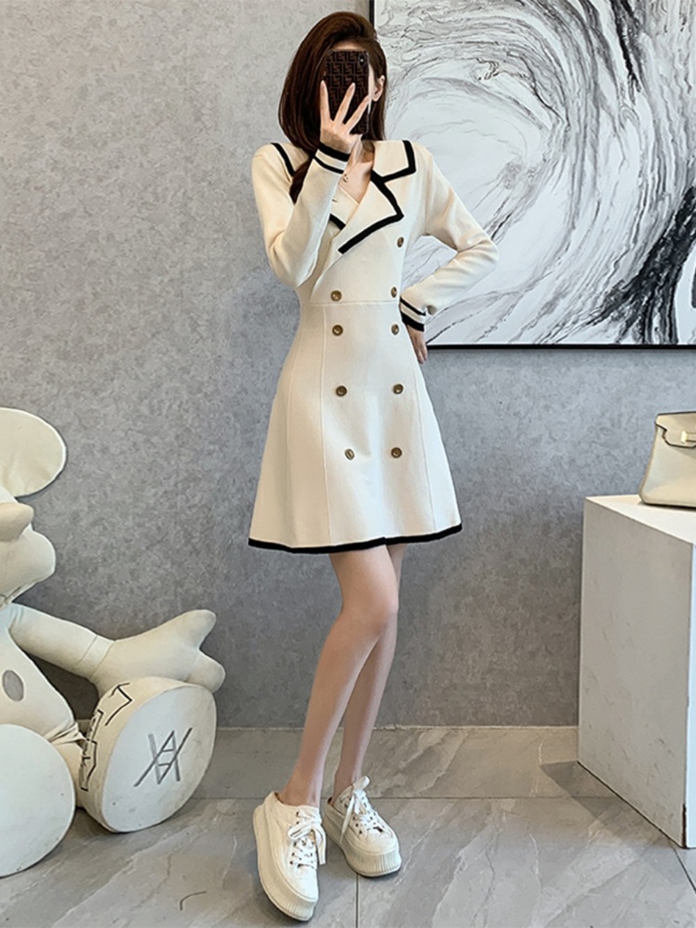 무인도의디바 김효진 원피스 윤란주 스타일 겨울 데이트룩 이미지 6
