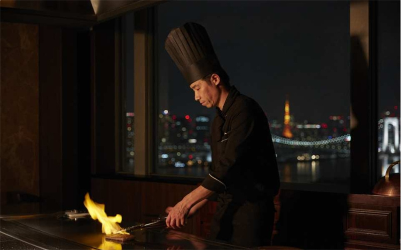 일본 도쿄 미식  Teppanyaki Icho (그랜드 닛코 도쿄 다이바) 이미지 2
