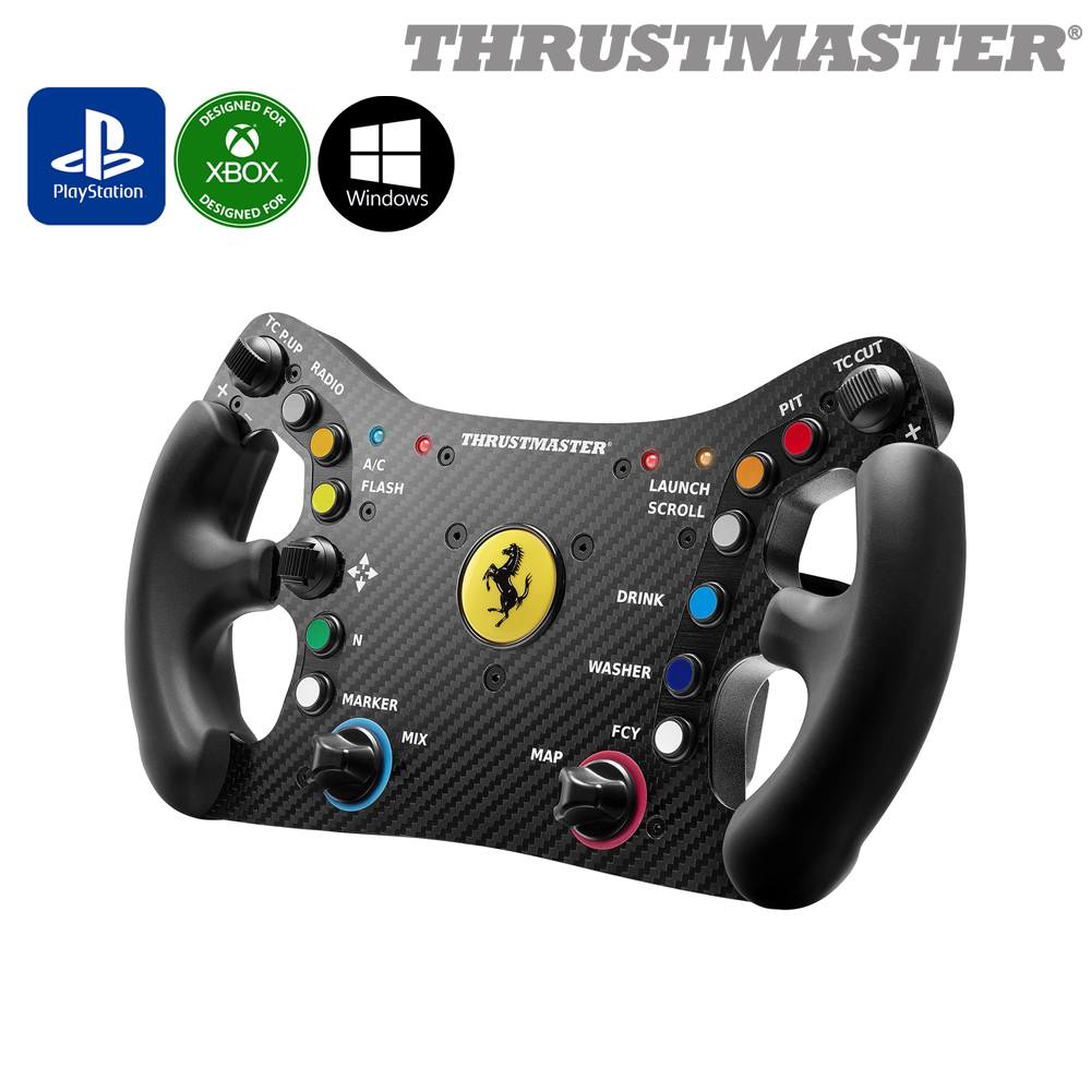 트러스트마스터 T818 DD 레이싱휠, 페라리 488 GT3 핸들 패키지(PC용) (데스크 마운트 증정) PO : PLUSON