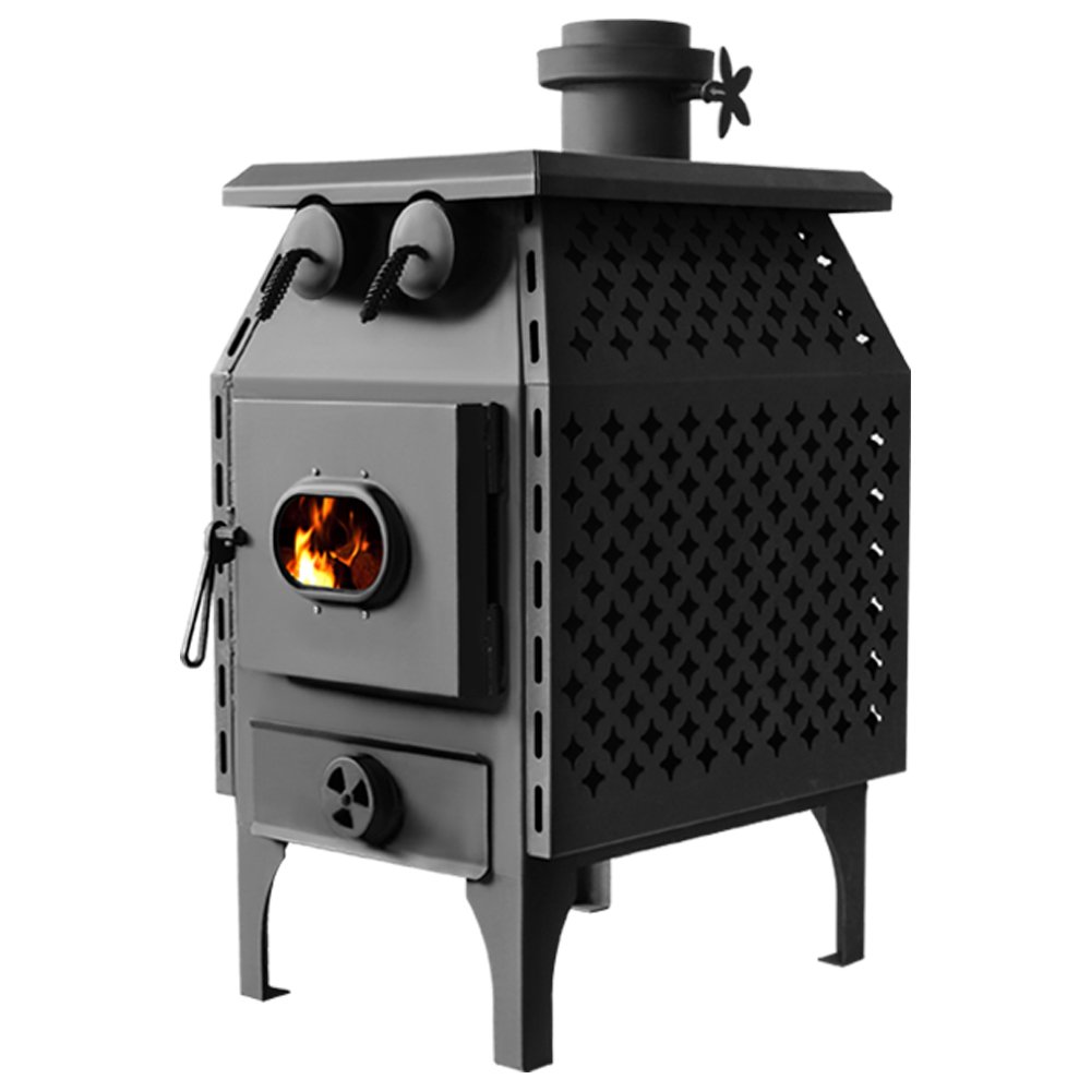 꾸버스 백두40 고급형 화목난로 장작 나무 펠렛 난로 가정용 업소용