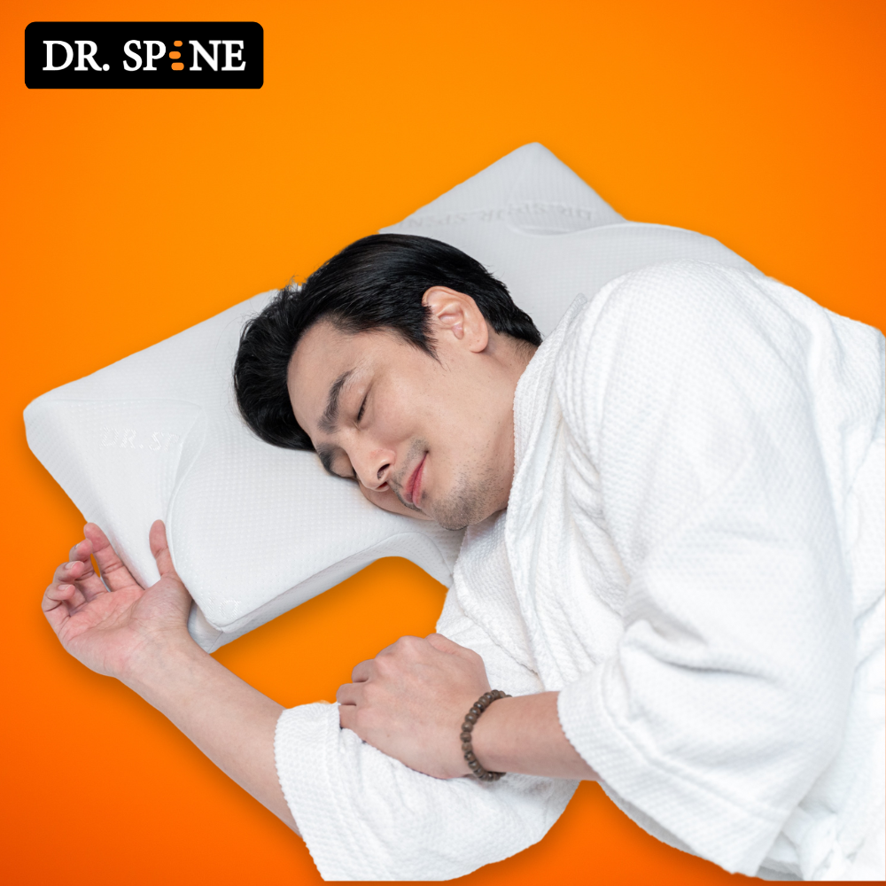 닥터스파인 경추베개 거북목 일자목 목디스크 옆으로자는 옆잠 코골이 숙면 배게 S