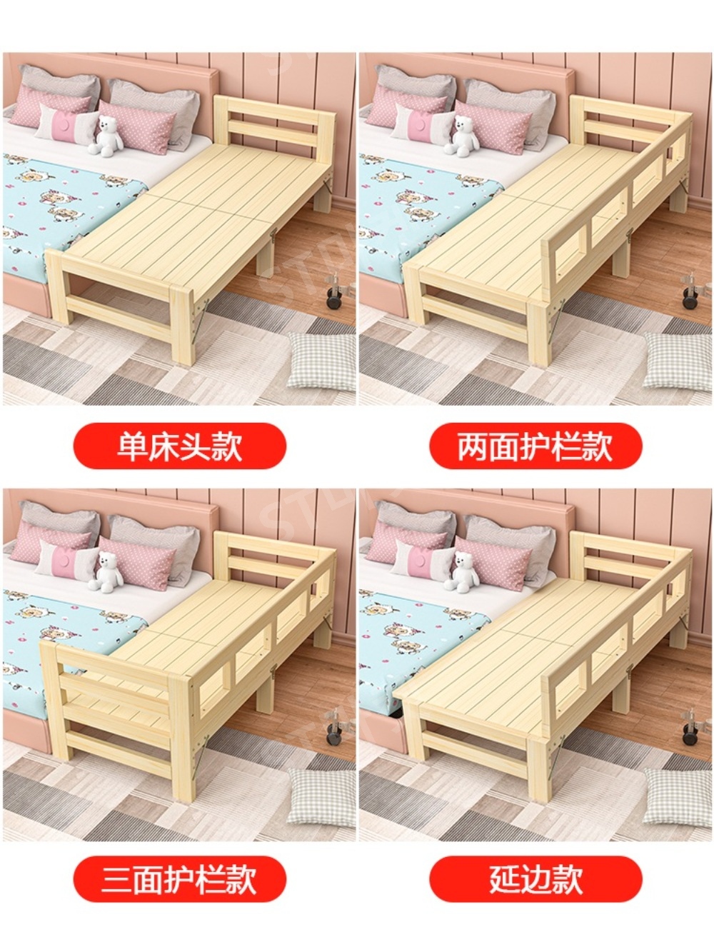 접이식 원목 평상 보조 침대 테라스 정원 조립식 야외 테이블 상품 이미지