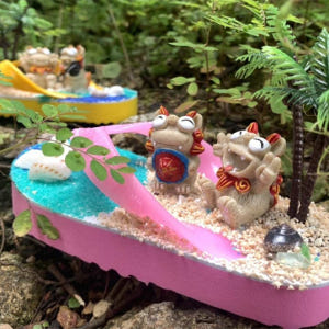 일본 오키나와 류큐무라에서 시마조리와 함께하는 시사 장식 만들기 체험 솔직 후기 | 실사용자 리뷰 분석 - 상품 이미지 1