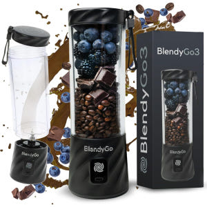 블랜디고 BlendyGo 3 스무디 메이커 USB 휴대용 미니 믹서 블랙 개봉기 | 실사용 후기 - 상품 이미지 1