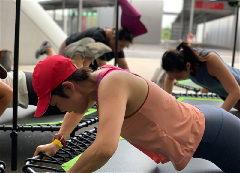 싱가포르 점핑 트램펄린 피트니스 체험 이미지 3