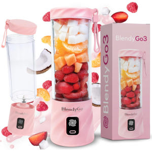 블랜디고 BlendyGo 3 스무디 메이커 USB 휴대용 미니 믹서 핑크 개봉기 | 실사용 후기 - 상품 이미지 3