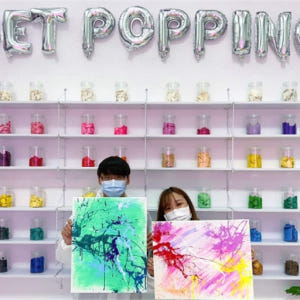 싱가포르 물감 풍선 미술 원데이 클래스 솔직 후기 | 실사용자 리뷰 분석 - 상품 이미지 4