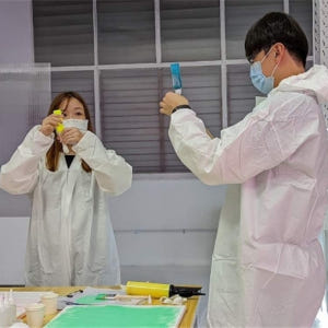 싱가포르 물감 풍선 미술 원데이 클래스 솔직 후기 | 실사용자 리뷰 분석 - 상품 이미지 3