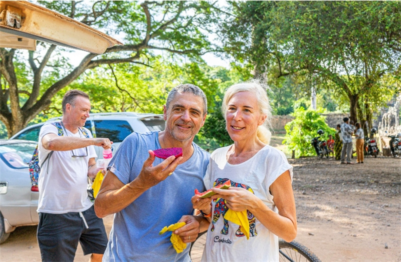 캄보디아 앙콜 저녁 자전거 & 보트 투어 이미지 4