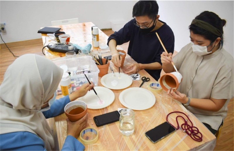 싱가포르  메리마운트 테라코타 화분 페인팅 체험 솔직 후기 | 실사용자 리뷰 분석 - 대표 이미지