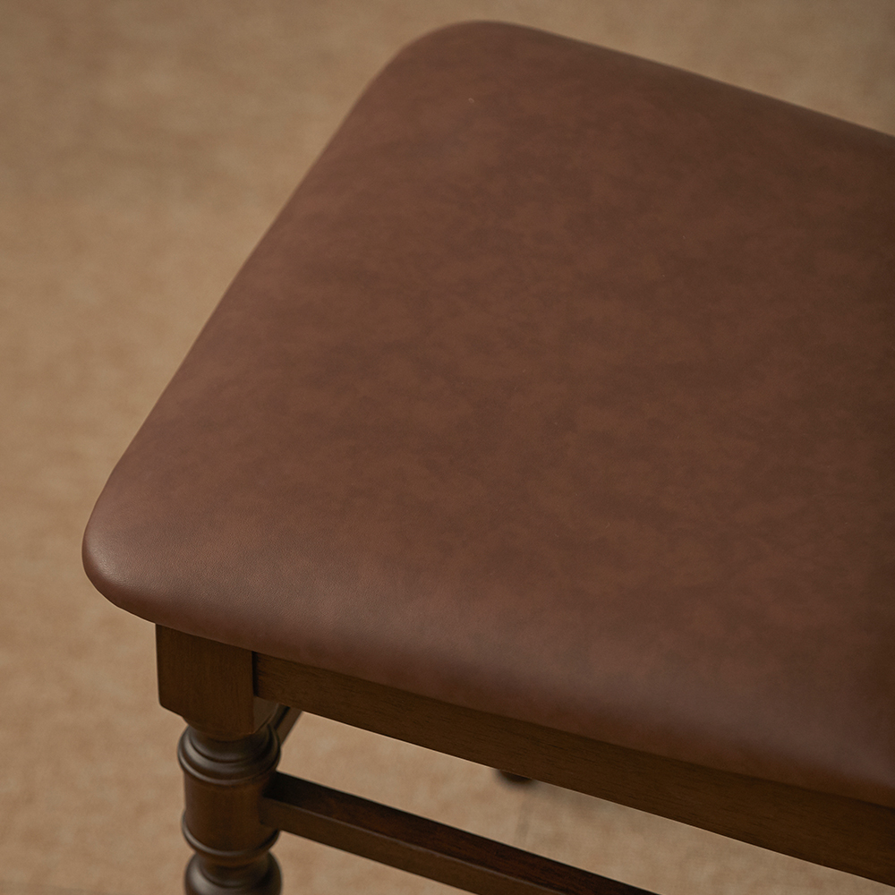 로맨틱캬바레 1968 빈티지 원목 의자 카페 인테리어 월넛 체어