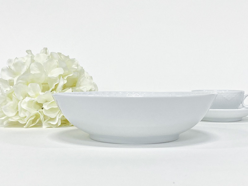 (21cm 볼) 로얄코펜하겐 화이트 플루티드 하프레이스 21cm 볼 1025899 - 상세 이미지 3