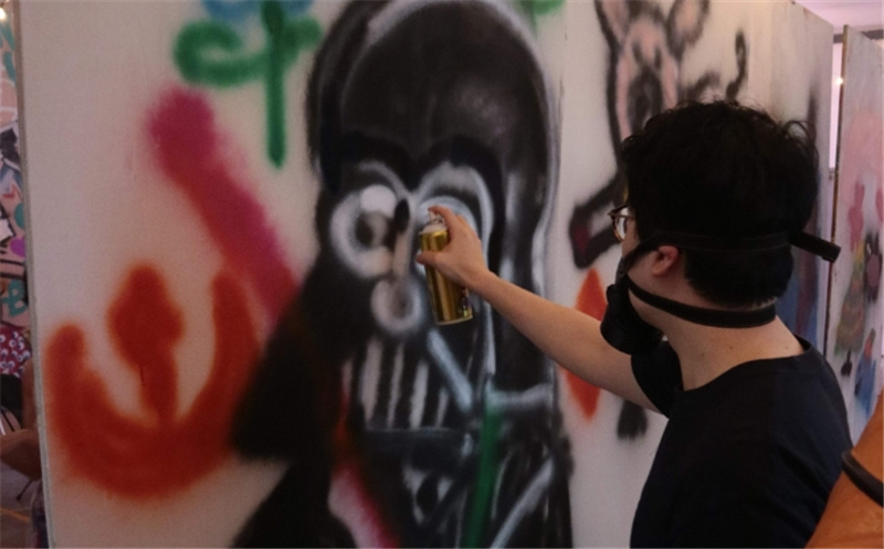 싱가포르 그래피티 테라피 체험 이미지 2